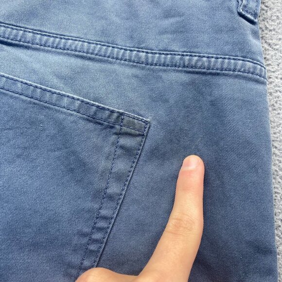 Peter Millar, Chino Pants Mens Size 42 Blue,Flat Front,Pima Cotton - Picture 7 of 12